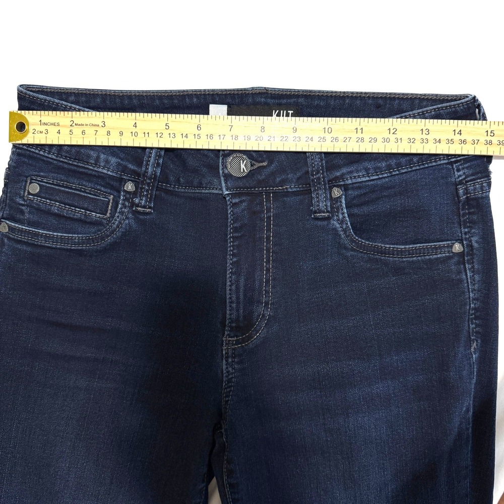 KUT Jeans Womens Size 4 Dark Wash Natalie High Rise Bootcut Stretch Denim - Picture 11 of 13